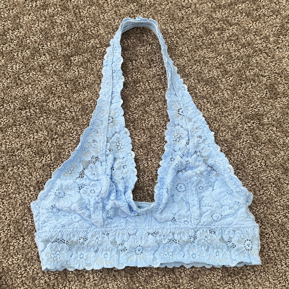 Xs blue bralette